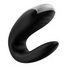 Satisfyer Double stimulateur connecté Double Fun Satisfyer Noir